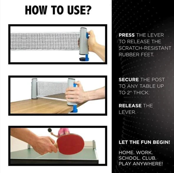 Retractable Table Tennis Net